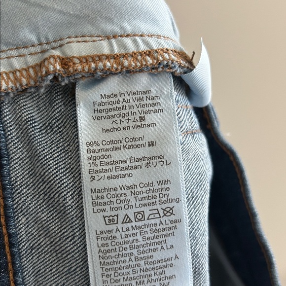 J. Crew Factory Classic Wide Leg Jeans - Picture 6 of 6